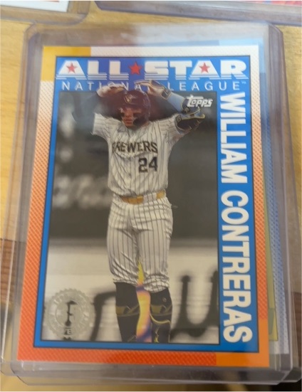 2025 Topps Series 2 1990 All-Star #90AS-42 William Contreras — front