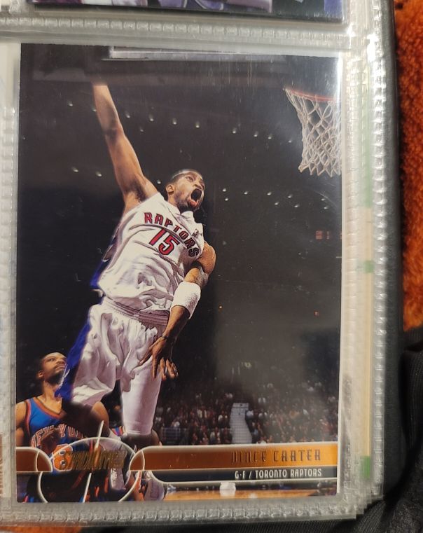 2001-02 Topps Stadium Club #50 Vince Carter — front