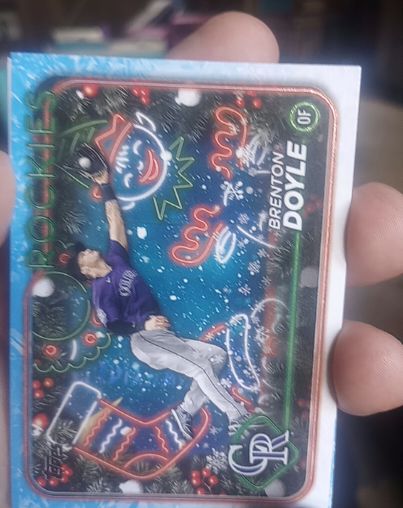 2024 Topps Holiday #H169 Brenton Doyle — front