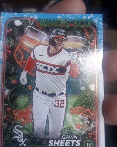 2024 Topps Holiday #H93 Gavin Sheets — front