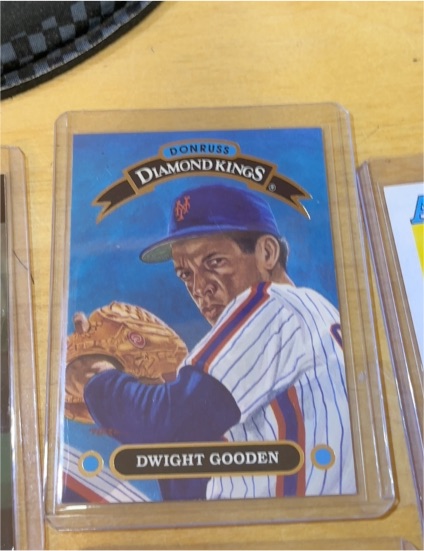 1992 Donruss Diamond Kings #DK-15 Dwight Gooden — front