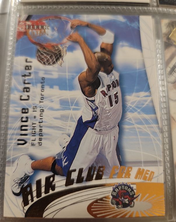2000-01 Fleer Ultra #3 Vince Carter Air Club for Men — front