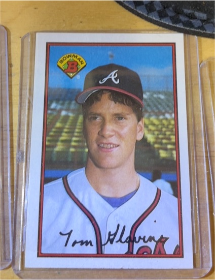 1989 Bowman #267 Tom Glavine — front