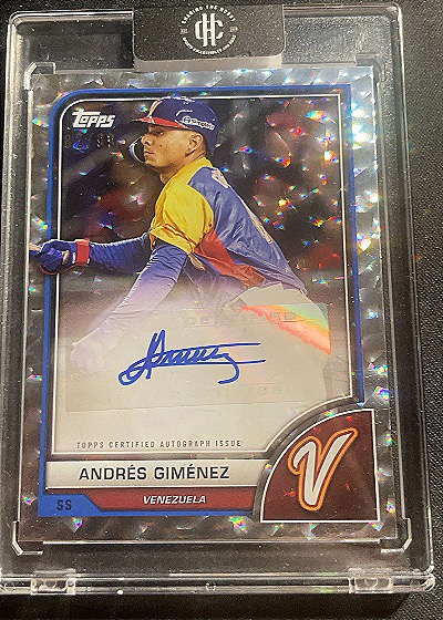 2023 Topps World Baseball Classic #AV-AG Andrés Giménez — front