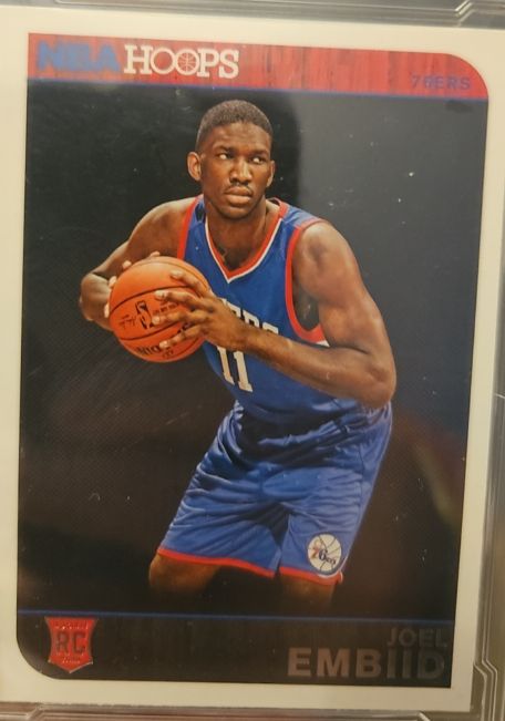 2014-15 Panini NBA Hoops #263 Joel Embiid — front