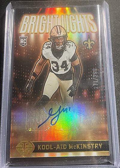 2024 Panini Illusions Bright Lights Signatures #Kool-Aid McKinstry — front
