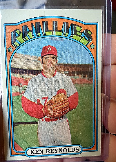 1972 Topps #252 Ken Reynolds — front