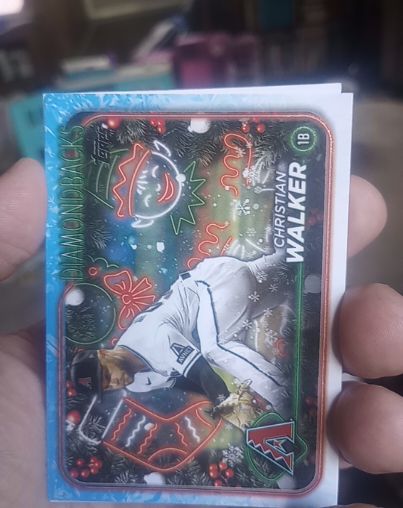 2024 Topps Holiday #H32 Christian Walker — front