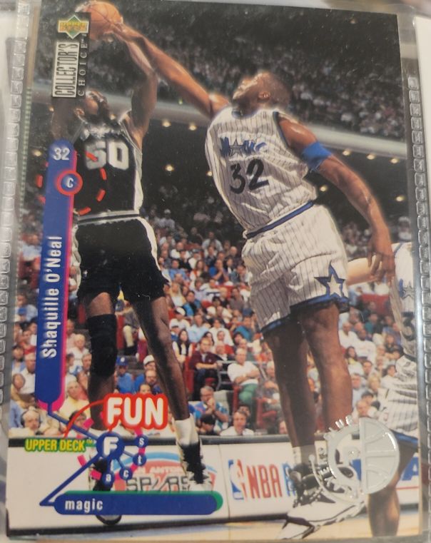 1995-96 Upper Deck Collector's Choice #184 Shaquille O'Neal — front