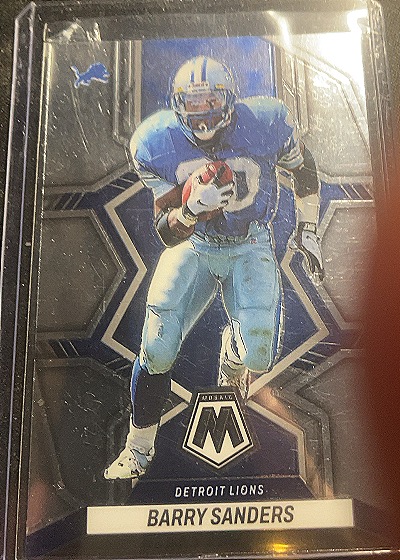 2022 Panini Mosaic #206 Barry Sanders — front