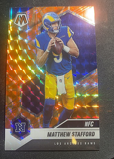 2021 Panini Mosaic #205 Matthew Stafford — front