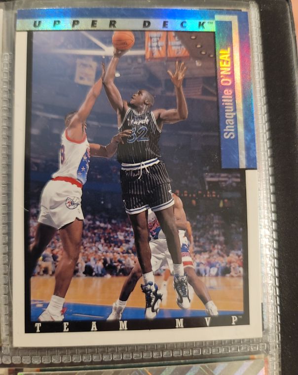 1993-94 Upper Deck #TM19 Shaquille O'Neal Team MVP — front