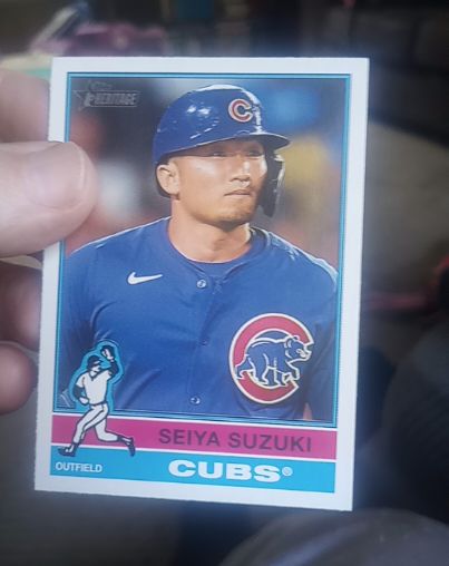 2025 Topps Heritage #253 Seiya Suzuki — front