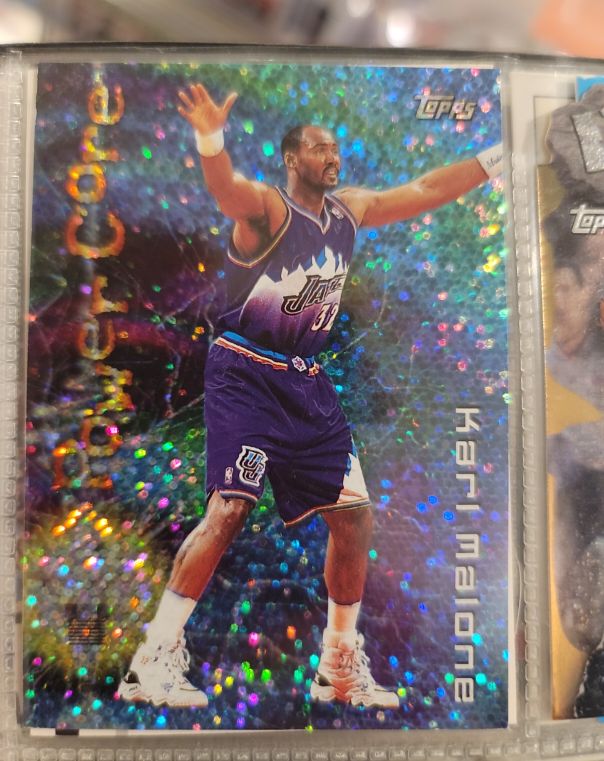 1997-98 Topps Power Core Season's Best #16 Karl Malone — front