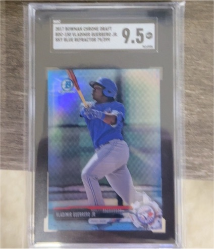 2017 Bowman Chrome Draft #BD-150 Vladimir Guerrero Jr. — front