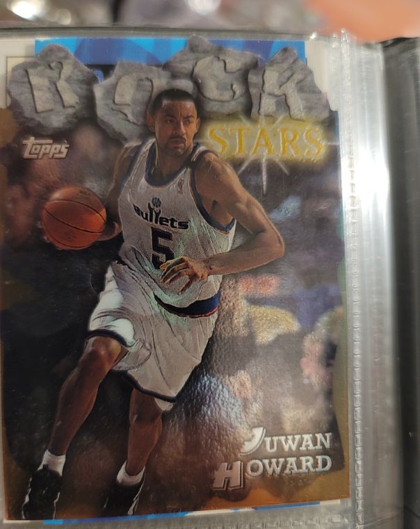 1997-98 Topps Rock Stars #RS7 Juwan Howard — front