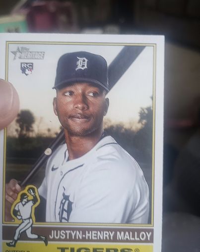2025 Topps Heritage #305 Justyn-Henry Malloy — front