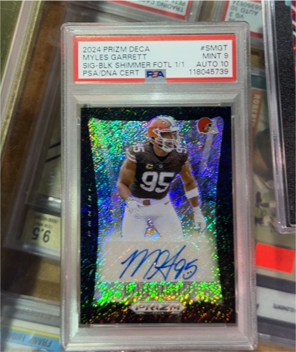 2024 Panini Prizm Deca #SMGT Myles Garrett — front