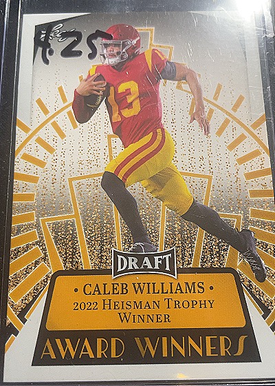 2023 Leaf Draft Award Winners #14 Caleb Williams — front
