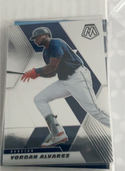 2021 Panini Mosaic #46 Yordan Alvarez — front