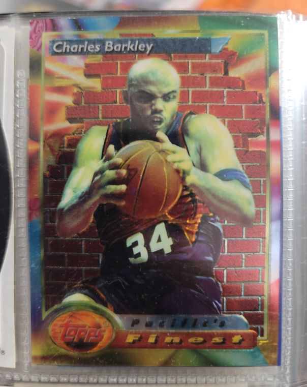 1993-94 Topps Finest #125 Charles Barkley — front