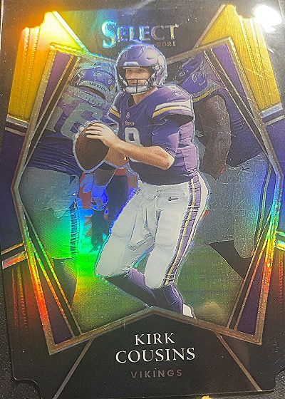 2021 Panini Select #126 Kirk Cousins — front