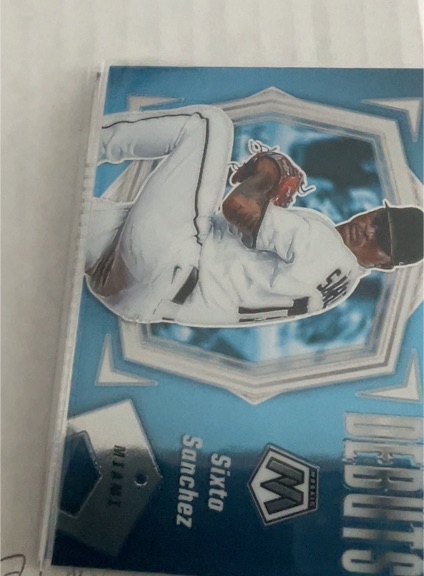 2021 Panini Mosaic #PD6 Sixto Sanchez Debuts — front