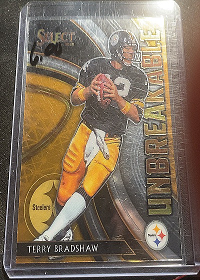 2020 Panini Select #U13 Terry Bradshaw Unbreakable — front