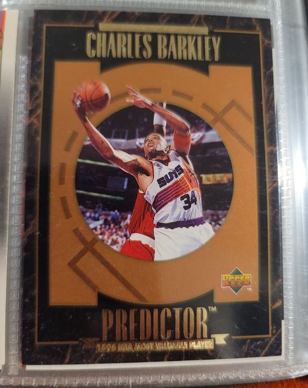1995-96 Upper Deck #R7 Charles Barkley Predictor MVP — front