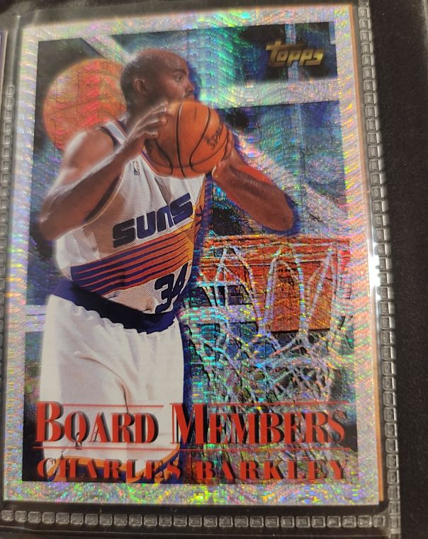 1996-97 Topps Season's Best Board Members #9 Charles Barkley — front