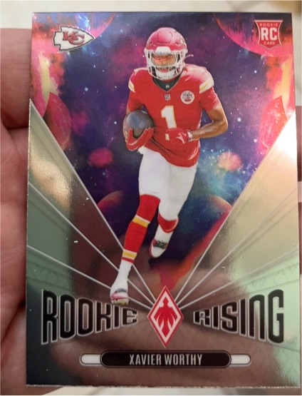 2024 Panini Phoenix Rookie Rising #RR-XWY Xavier Worthy — front
