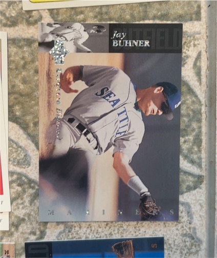 1994 Upper Deck Electric Diamond #124 Jay Buhner — front