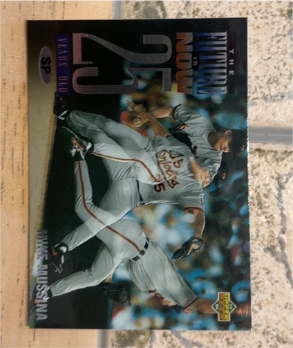 1994 Upper Deck The Future is Now #44 Mike Mussina — front