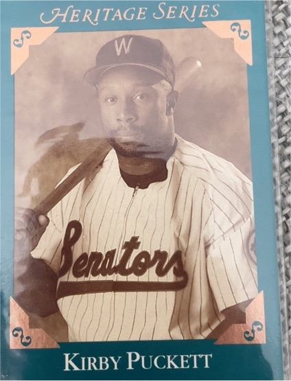 1992 Leaf Studio Heritage Series #BC-14 Kirby Puckett — front