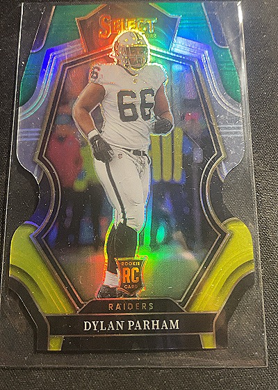 2022 Panini Select Premier Level Die Cut #Dylan Parham — front