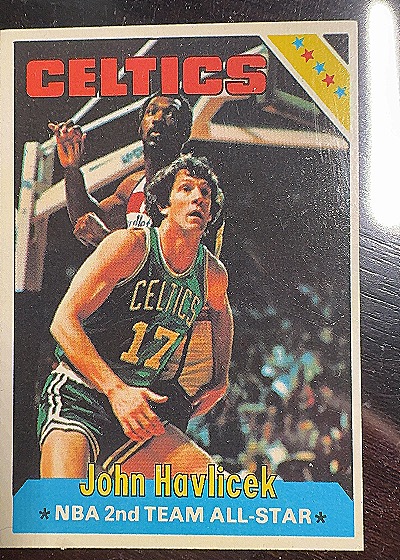 1975-76 Topps #80 John Havlicek — front