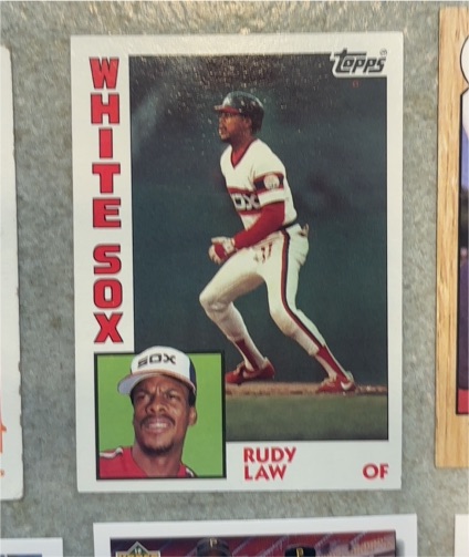 1984 Topps #47 Rudy Law — front