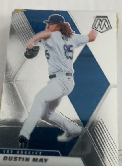 2021 Panini Mosaic #35 Dustin May — front
