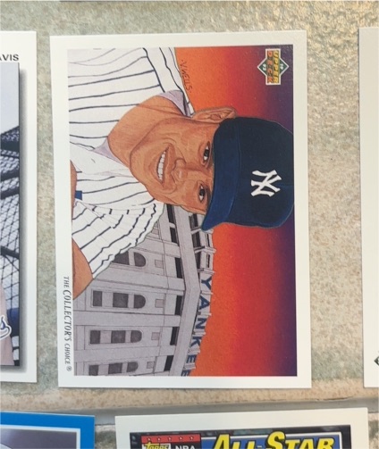 1992 Upper Deck Don Mattingly New York Yankees — front