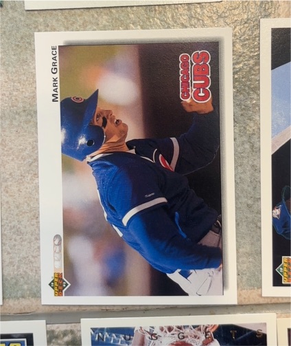 1992 Upper Deck #143 Mark Grace — front