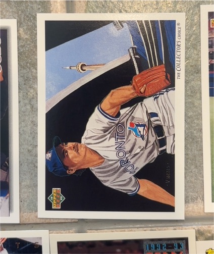 1992 Upper Deck #99 Dave Stieb — front