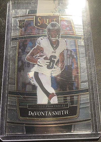 2021 Panini Select #49 DeVonta Smith — front