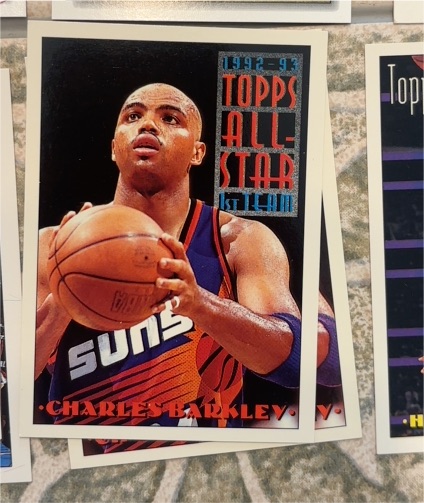 1993-94 Topps #104 Charles Barkley — front