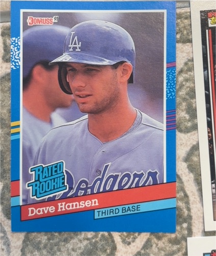 1991 Donruss #45 Dave Hansen — front