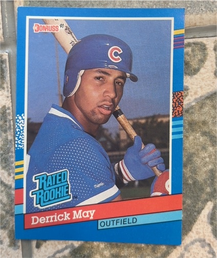 1991 Donruss #36 Derrick May — front