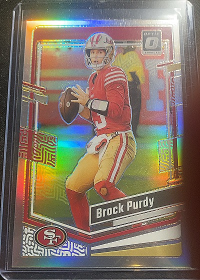 2023 Panini Donruss Optic #168 Brock Purdy — front
