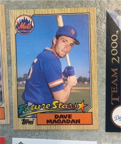 1987 Topps #512 Dave Magadan — front