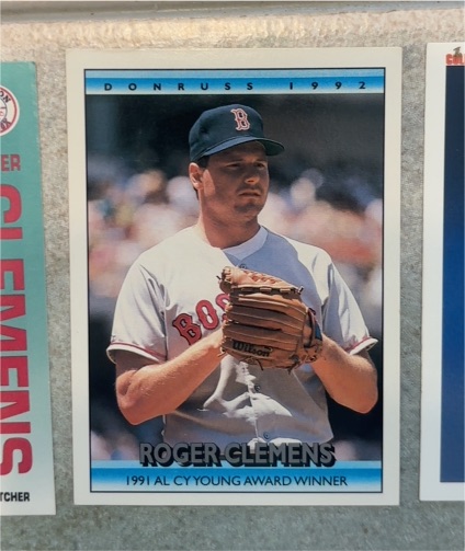 1992 Donruss #BC3 Roger Clemens — front