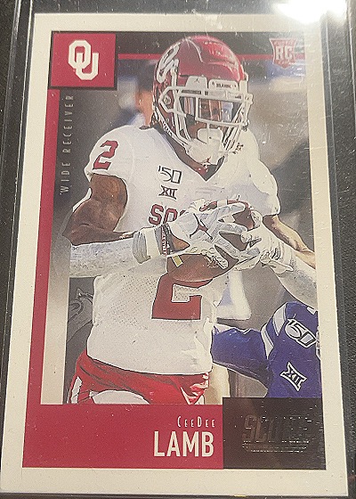 2020 Panini Score #416 CeeDee Lamb — front