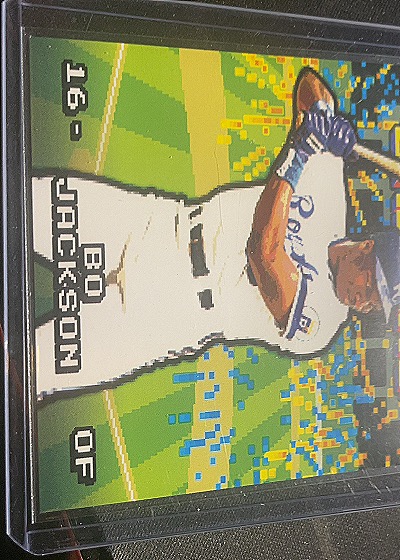 2023 Topps Big League 8 Bit Ballers #8B-16 Bo Jackson — front